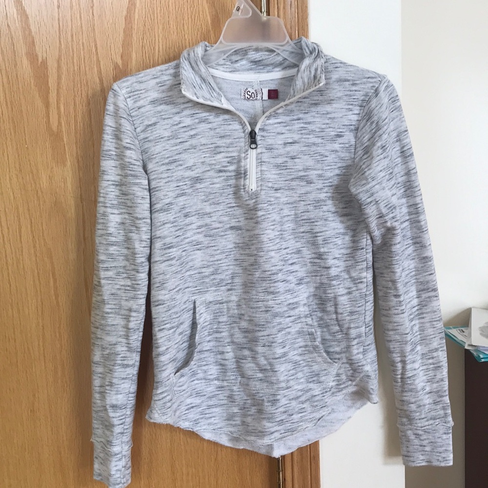 comfy athletic quarter zip